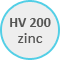 acero HV 200 zincado