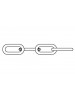 DIN 763 - Round long link chain