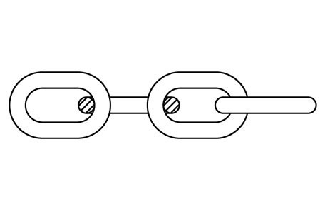 DIN 766 - Cadena eslabón corto