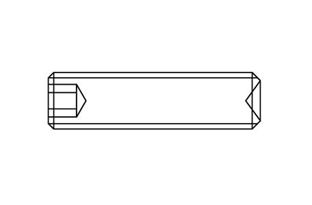 DIN 916 - Hexagon socket set screws