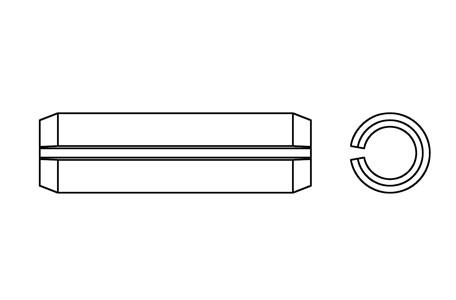 DIN 1481 - Pasador elástico
