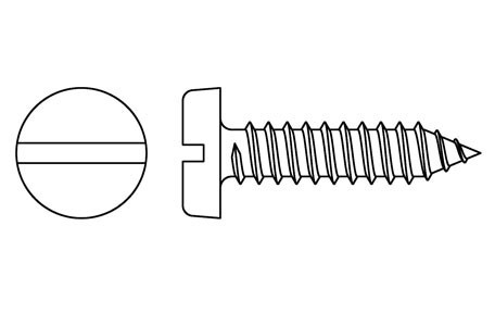 Tornillo Roscachapa C. Cilíndrica DIN7981