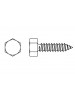 DIN 7976 - Hexagon head self tapping screws