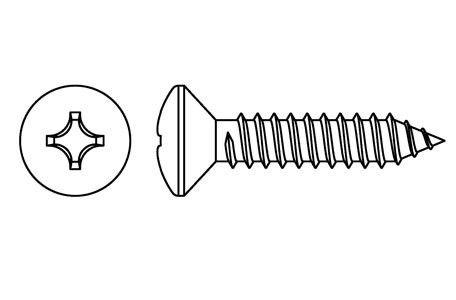 DIN 7983 - Self tapping screws