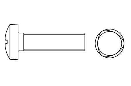 DIN 7500-C - Tornillo autoroscante, pozidrive Z