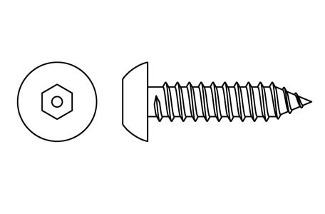 HX 10036 - Security screws