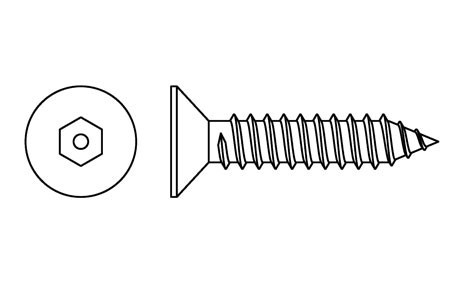 HX 10037 - Security screws