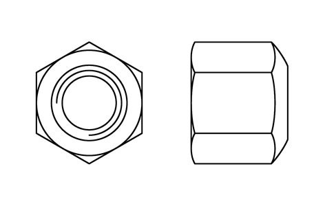 DIN 6330 - Tuerca hexagonal, 1,5 d