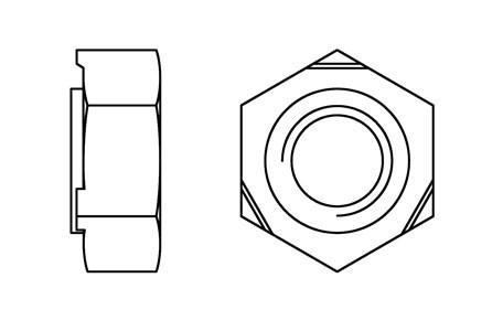 DIN 929 - Hexagon weld nuts