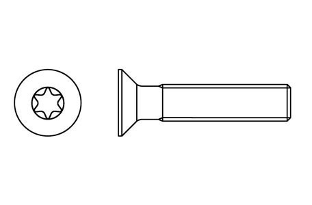 DIN 965 - TORX machine screws