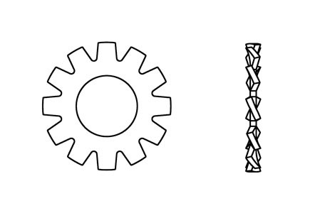 DIN 6797-A - Arandela dentada