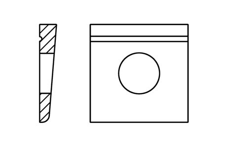 DIN 435 - Square taper washers