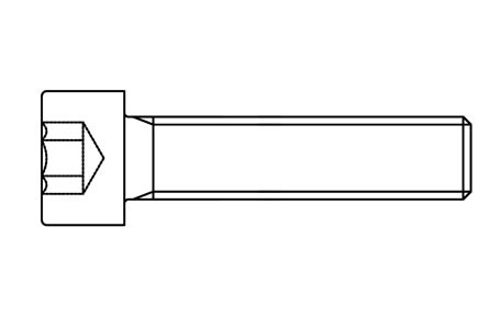 DIN 912 - Hexagon socket screws, full threaded