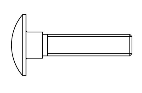 DIN 603 - Tornillo cuello cuadrado