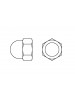 DIN 1587 - Hexagon domed cap nuts