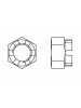 DIN 935 - Hexagon castle nuts