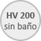 acero HV 200 sin baño