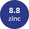 zinc plated grade 5 steel (eq. 8.8)