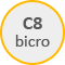 acero bicromatado, clase 8