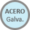 acero galvanizado